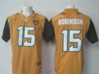 Jacksonville Jaguars #15 Allen Robinson Yellow Color Rush Limited Football Jerseys