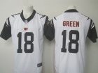 Cincinnati Bengals #18 A.J. Green Color White Rush Limited Football Jerseys