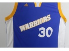 Golden State Warriors #30 Stephen Curry Blue 2016 New Style Basketball Jerseys