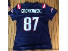 New England Patriots #87 Rob Gronkowski Blue Color Rush Women Jersey