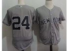 New York Yankees #24 Gary Sanchez Grey Flexbase Jersey