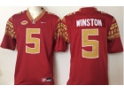 2016 Florida State Seminoles #5 Jameis Winston Red College Football Limited Jersey