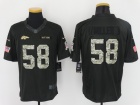 Denver Broncos #58 Von Miller Anthracite Salute to Service Limited Football Jersey