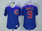 Chicago Cubs #9 Javier Baez Blue Flexbase Jerseys