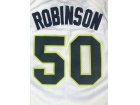 Navy Midshipmen #50 David Robinson White Stitched College Basketball Jersey