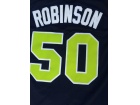 Navy Midshipmen #50 David Robinson Blue Stitched College Basketball Jersey