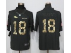 Denver Broncos #18 Peyton Manning Anthracite Salute to Service Limited Football Jersey