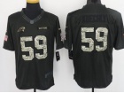 Carolina Panthers #59 Luke Kuechly Anthracite Salute to Service Limited Football Jersey