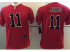 Atlanta Falcons #11 Julio Jones Red Color Rush Youth Jersey