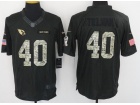 Arizona Cardinals #40 Pat Tillman Anthracite Salute to Service Limited Football Jersey