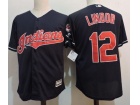 Cleveland Indians #12 Francisco Lindor New Cool Base Jerseys