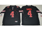 2016 Ohio State Buckeyes #4 Curtis Samuel Blackout College Football Jersey