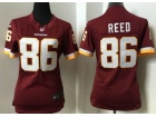 Washington Redskins #86 Jordan Reed Red Women Jersey