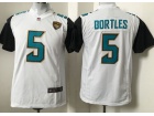 Jacksonville Jaguars #5 Blake Bortles White Youth Jersey