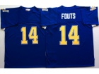 San Diego Chargers #14 Dan Fouts Dark Blue Throwback Jersey