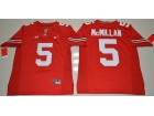 2016 Ohio State Buckeyes #5 Raekwon McMillan Red College Football Jersey