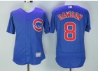 Chicago Cubs #8 Andre Dawson Blue Flexbase Jersey