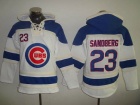 Chicago Cubs #23 Ryne Sandberg White Hoodie