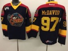 #97 Connor McDavid Erie Otters Blue Hockey Jersey