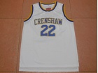 Omar Epps Quincy McCall 22 Crenshaw High School White Basketball Jersey