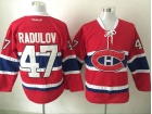 Montreal Canadiens #47 Alexander Radulov Red Hockey Jerseys