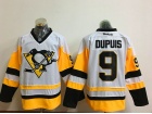 Pittsburgh Penguins #9 Pascal Dupuis White Hockey Jersey