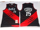 Toronto Raptors #15 Vince Carter Black Throwback Stitched Basketball Jerseys