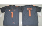 Youth Tennessee Volunteers #1 Jalen Hurd Grey College Football Limited Jersey