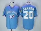 Toronto Blue Jays #20 Josh Donaldson Baby Blue 1992 Throwback Style Jerseys