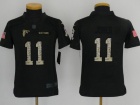 Atlanta Falcons #11 Julio Jones Anthracite 2016 Salute to Service Youth Jerseys