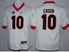 Youth Georgia Bulldogs #10 Jacob Eason White College Football Limited Jerseys