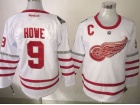 Detroit Red Wings #9 Gordie Howe White 2017 Winter Classic Hockey Jersey