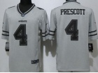 Dallas Cowboys #4 Dak Prescott Gridiron Grey II Limited Football Jersey