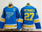 Women St.Louis Blues #27 Alex Pietrangelo Blue 2017 Winter Classic Hockey Jersey