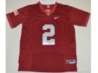 2016 Alabama Crimson Tide #2 Jalen Hurts Crimson College Football Pro Combat Jersey