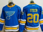 Women St.Louis Blues #20 Alexande Steen Blue 2017 Winter Classic Hockey Jersey