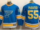 Youth St.Louis Blues #55 Colton Parayko Blue 2017 Winter Classic Hockey Jersey