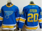 Women St.Louis Blues #20 Alexande Steen Blue 2017 Winter Classic Hockey Jersey