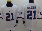 New York Giants #21 Landon Collins White Color Rush Limited Football Jersey