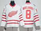 Detroit Red Wings #8 Justin Abdelkader White 2017 Winter Classic Jersey