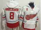 Detroit Red Wings #8 Justin Abdelkader White 2017 Winter Classic Hockey Hoodie