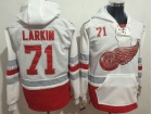 Detroit Red Wings #71 Dylan Larkin White 2017 Winter Classic Hockey Hoodie