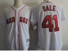 Boston Red Sox #41 Sale White New Cool Base Jersey