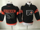 Youth Philadelphia Flyers #53 Shayne Gostisbehere Black 2017 Staduim Series Hockey Jerseys