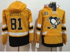 Pittsburgh Penguins #81 Phil Kessel Yellow 2017 Staduim Series Hockey Hoodies