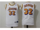 Youth Los Angeles Lakers #32 Magic Johnson White Basketball Jerseys