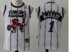 Youth Toronto Raptors #1 Tracy McGrady White Basketball Jerseys