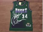 Milwaukee Bucks #34 Ray Allen Green Stitched Basketball Jerseys