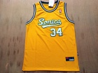 Seattle SuperSonics #34 Ray Allen Yellow Nike Basketball Jerseys