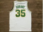 Seattle SuperSonics #35 Kevin Duran White Nike Basketball Jerseys